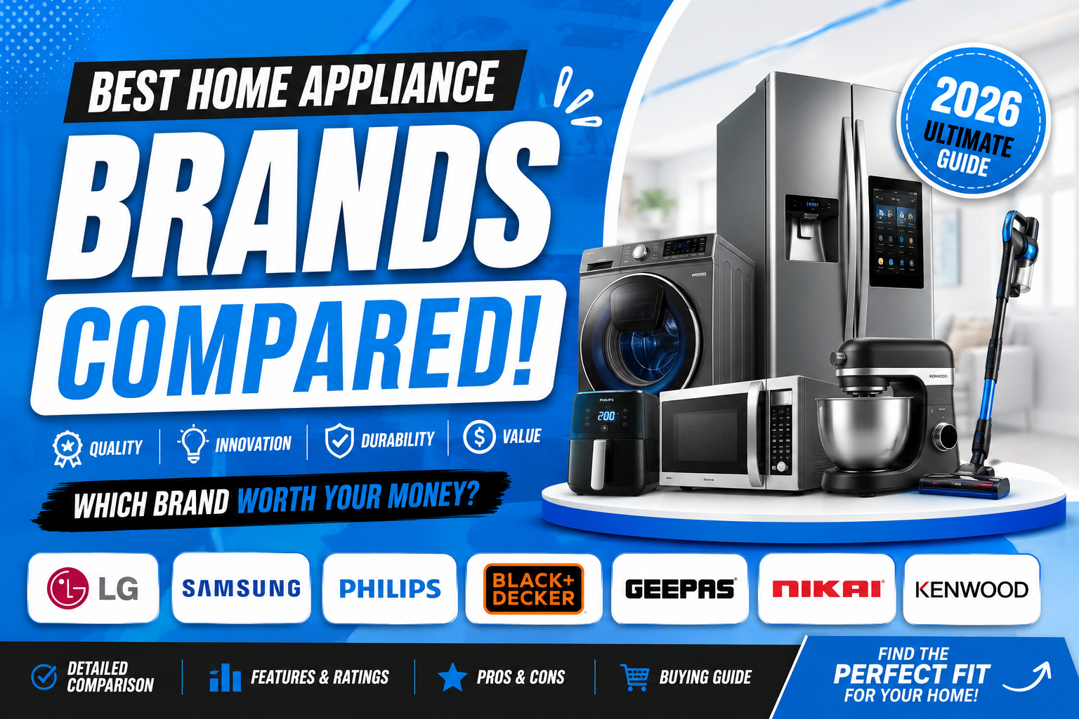 Best Home Appliance Brands in 2026