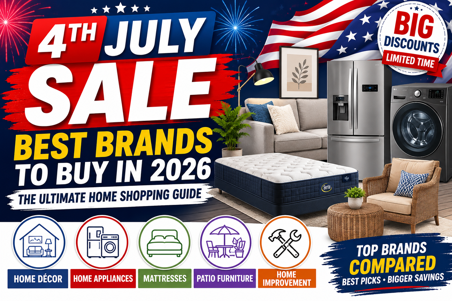 Best Brands to Buy During the 4th July Sale 2026